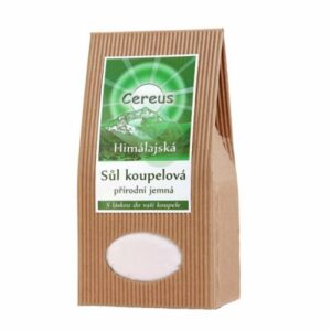 Cereus Himálajská koupelová sůl - jemná (1 kg) - skvěle vyživuje a ošetřuje pokožku Cereus