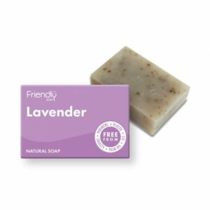 Friendly Soap Přírodní mýdlo levandule (95 g) - vhodné pro důkladnou očistu Friendly Soap