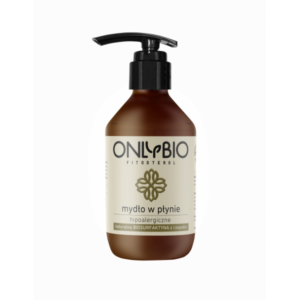 OnlyBio Hypoalergenní tekuté mýdlo (250 ml) - ve skleněné lahvi OnlyBio