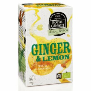 Royal Green Zázvorový čaj Ginger & Lemon BIO (28 g) - s citronovou trávou