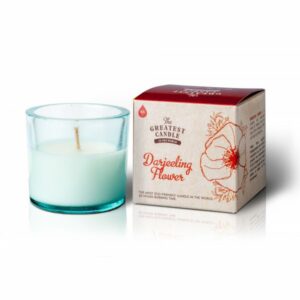 The Greatest Candle Vonná svíčka ve skle (75 g) - květ darjeelingu - Sleva The Greatest Candle in the World
