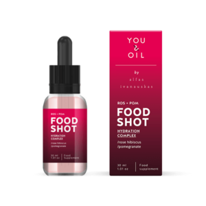You & Oil FOOD SHOT Hydratace - s ibiškem a granátovým jablkem (30 ml) You & Oil