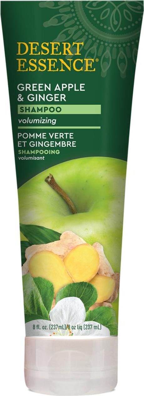 Desert Essence Šampon pro jemné vlasy zelené jablko a zázvor 237 ml