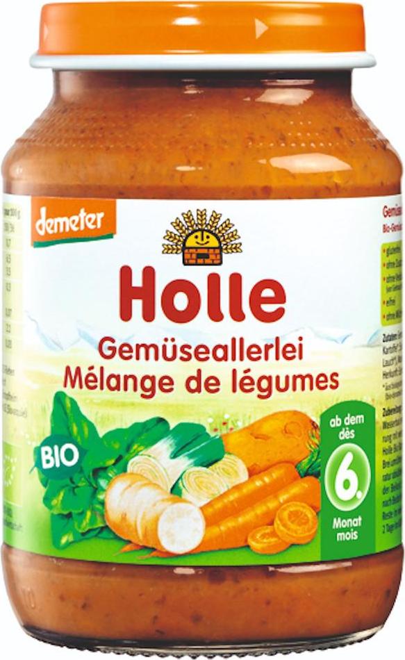 Holle Bio Dětská přesnídávka zeleninová směs 190 g