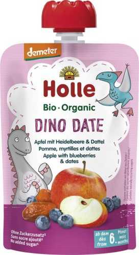Holle Dino Date Bio ovocné pyré jablko