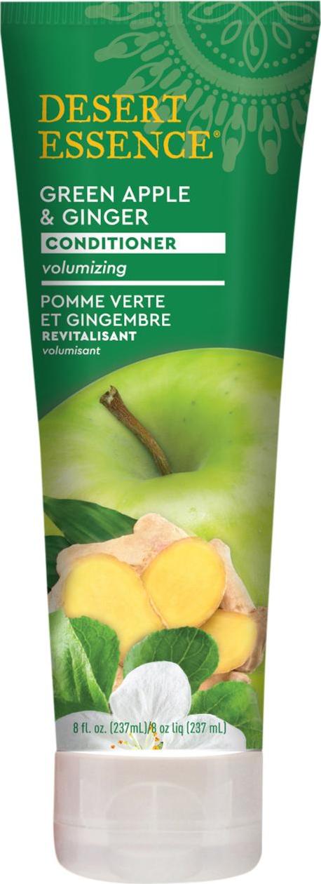 Desert Essence Kondicionér pro jemné vlasy zelené jablko a zázvor 237 ml