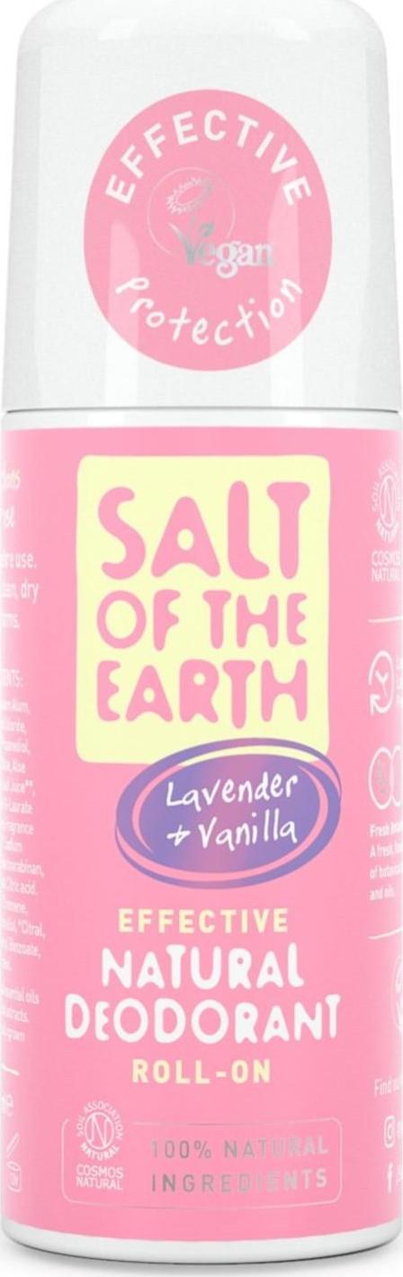 Salt of the Earth Pure Aura Přírodní deodorant roll-on levandule a vanilka 75 ml
