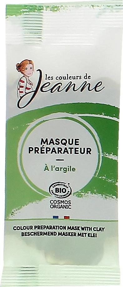 Les couleurs de Jeanne Maska na vlasy před barvením vlasů s jílem 8 g