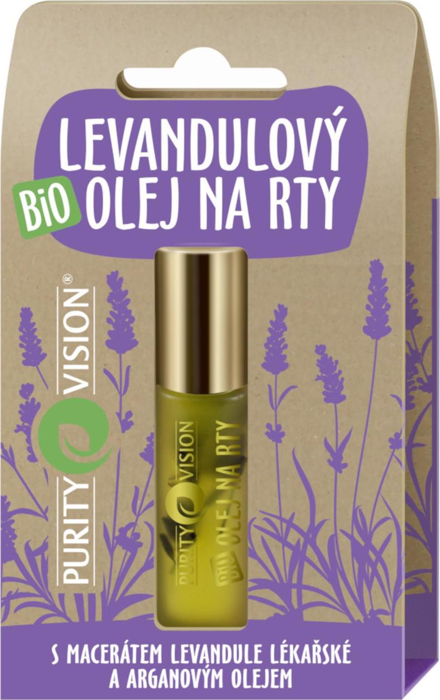 Purity Vision Bio Levandulový olej na rty 10 ml