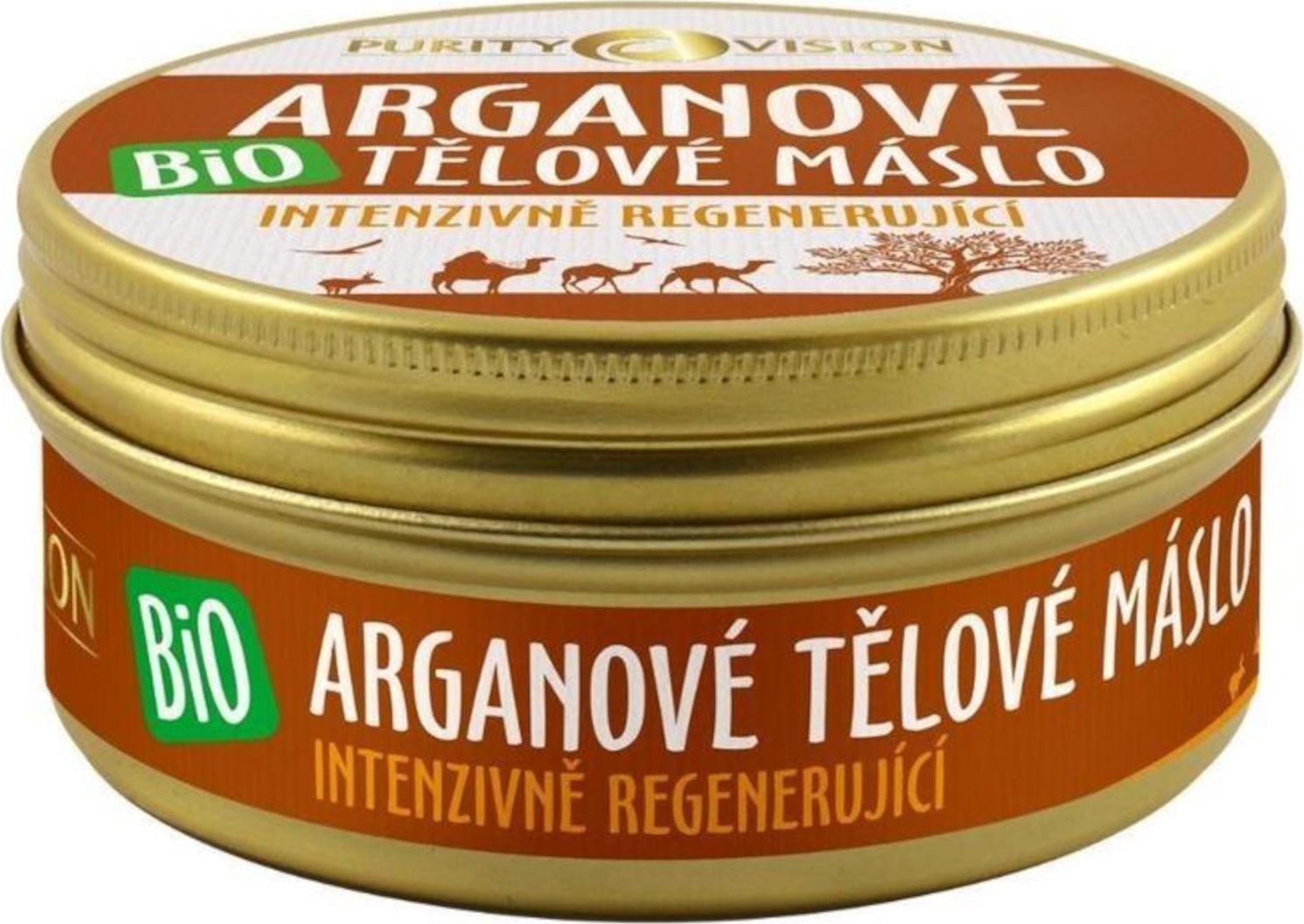 Purity Vision Tělové máslo s bio arganovým olejem 150 ml