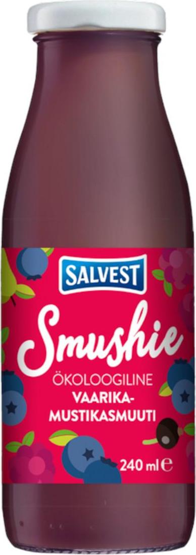 Salvest Smushie BIO Ovocné smoothie s borůvkami