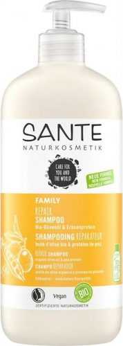 SANTE FAMILY Regenerační šampon Olivový olej & Hráškový protein 500 ml
