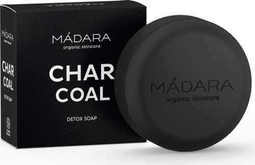 MÁDARA Tělové detoxikační mýdlo Charcoal 90 g
