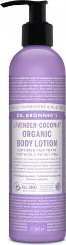 Dr. Bronner's Tělové mléko Lavender Coconut 240 ml