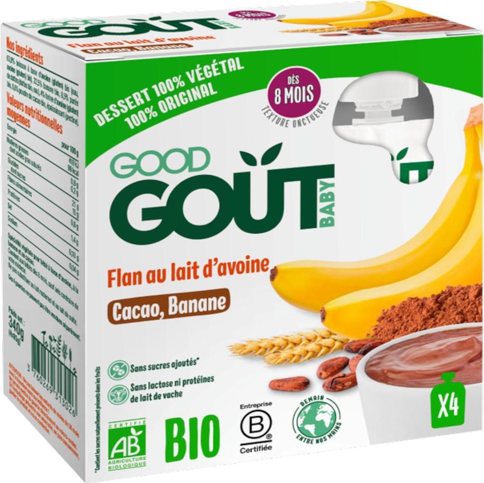 Good Gout BIO Ovesný dezert s banánem