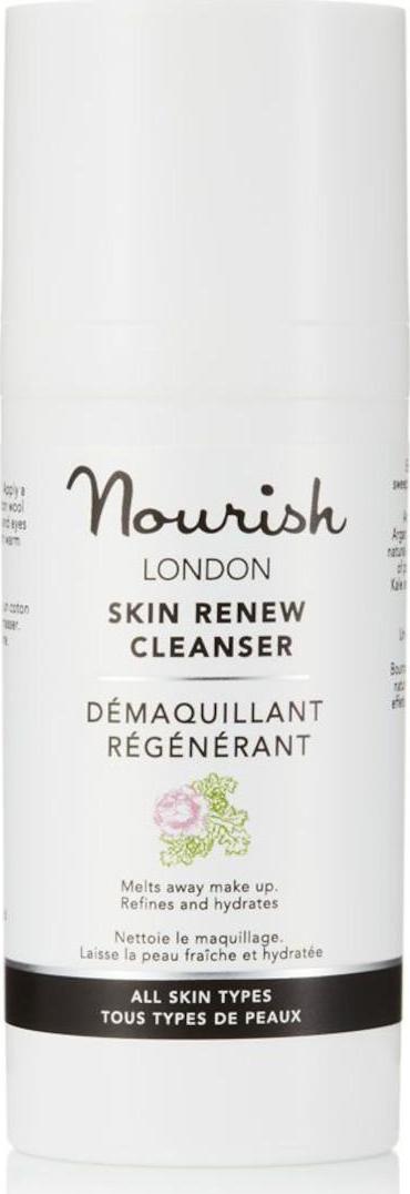 Nourish London Argan Regenerační čisticí krém na obličej a odličovač 100 ml