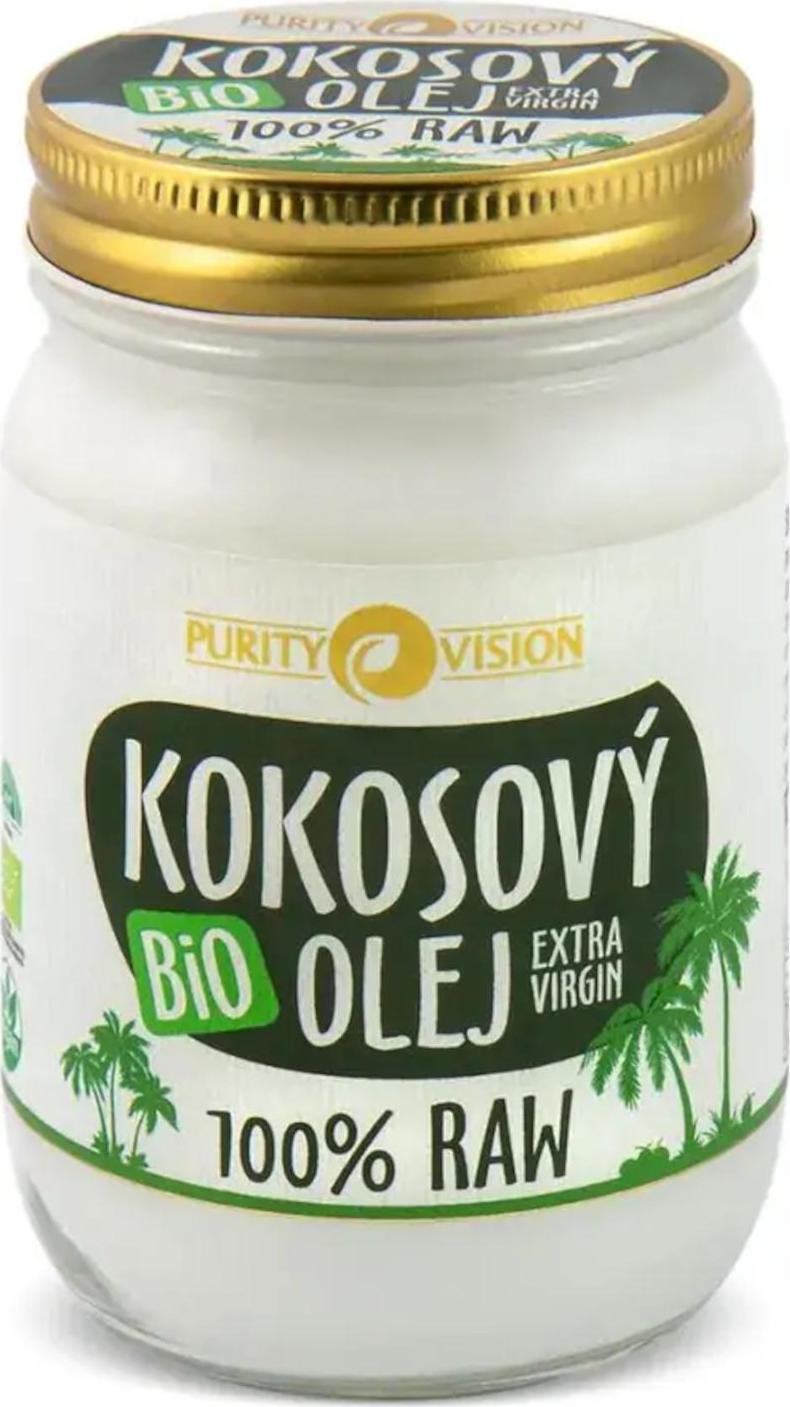 Purity Vision Bio RAW kokosový olej 370 ml