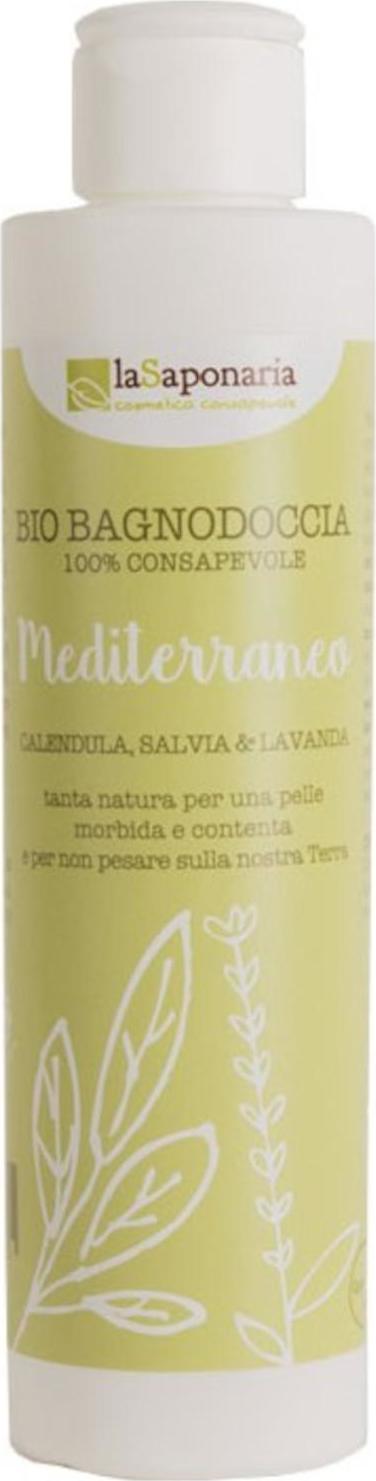 laSaponaria Středomořský sprchový gel BIO 200 ml