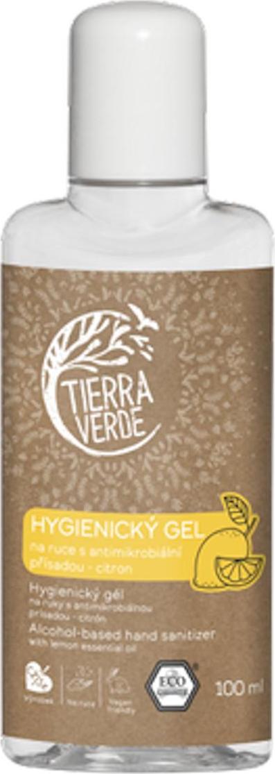 Tierra Verde Hygienický gel na ruce citron 100 ml