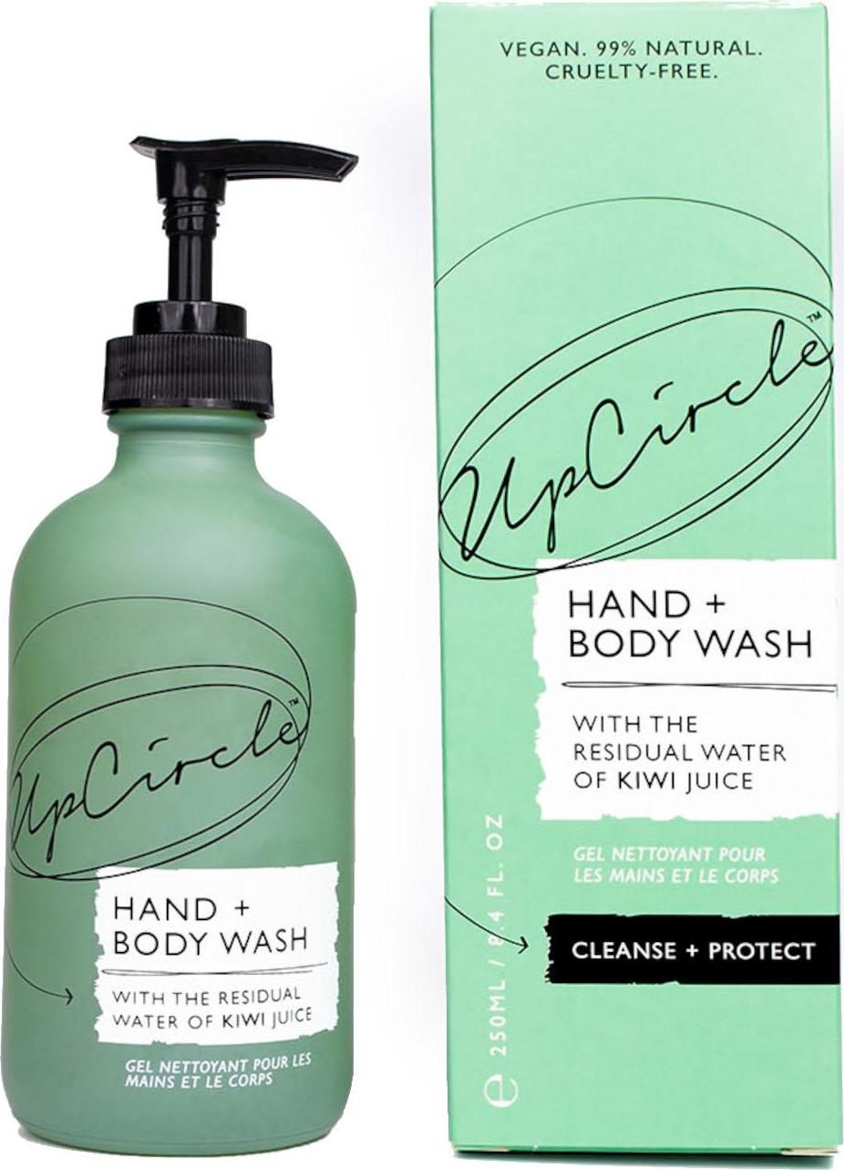 UpCircle Beauty Tekuté mýdlo na ruce a tělo s kiwi 250 ml