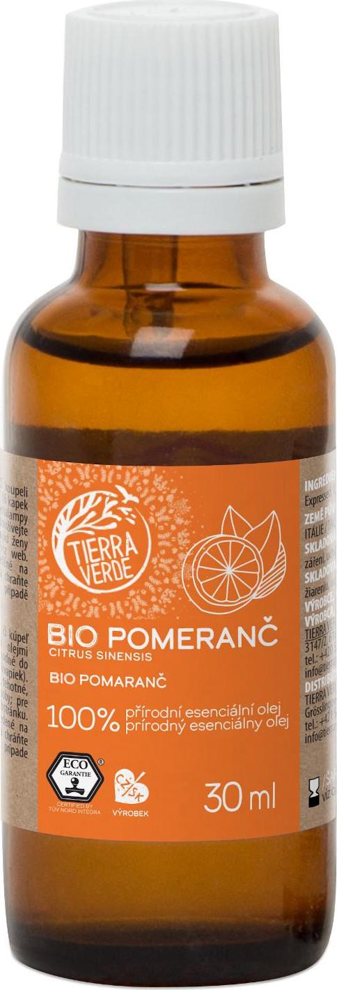 Tierra Verde Esenciální olej pomeranč