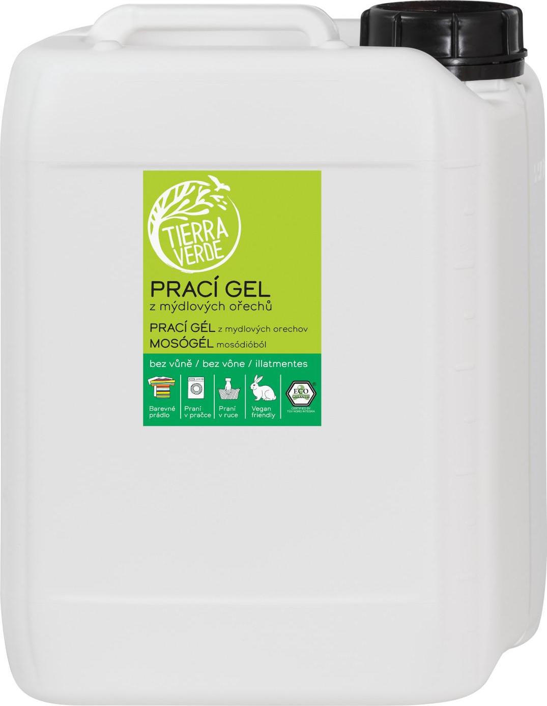 Tierra Verde Prací gel z mýdlových ořechů natural 5 l