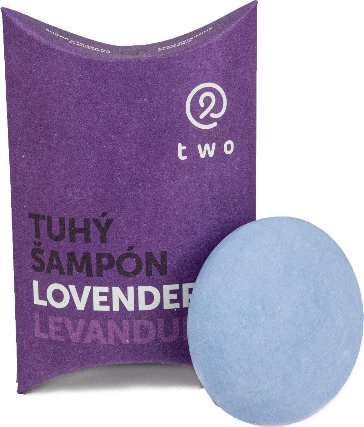 two cosmetics Tuhý šampon Lovender 85 g