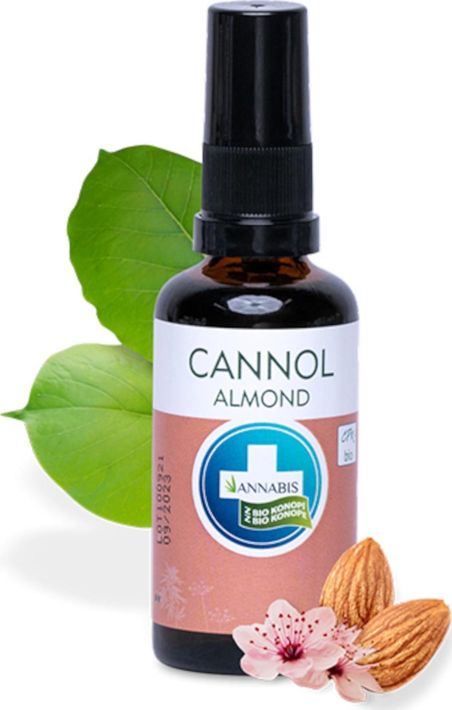 Annabis Cannol Almond bio konopný & mandlový olej 50 ml
