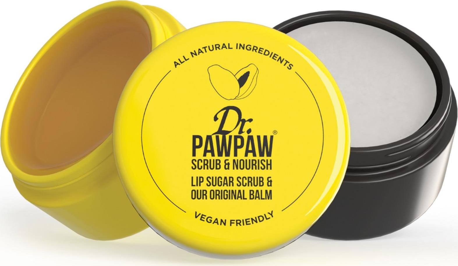 Dr.PAWPAW Peeling na tělo a rty – Scrub & Nourish 16 g