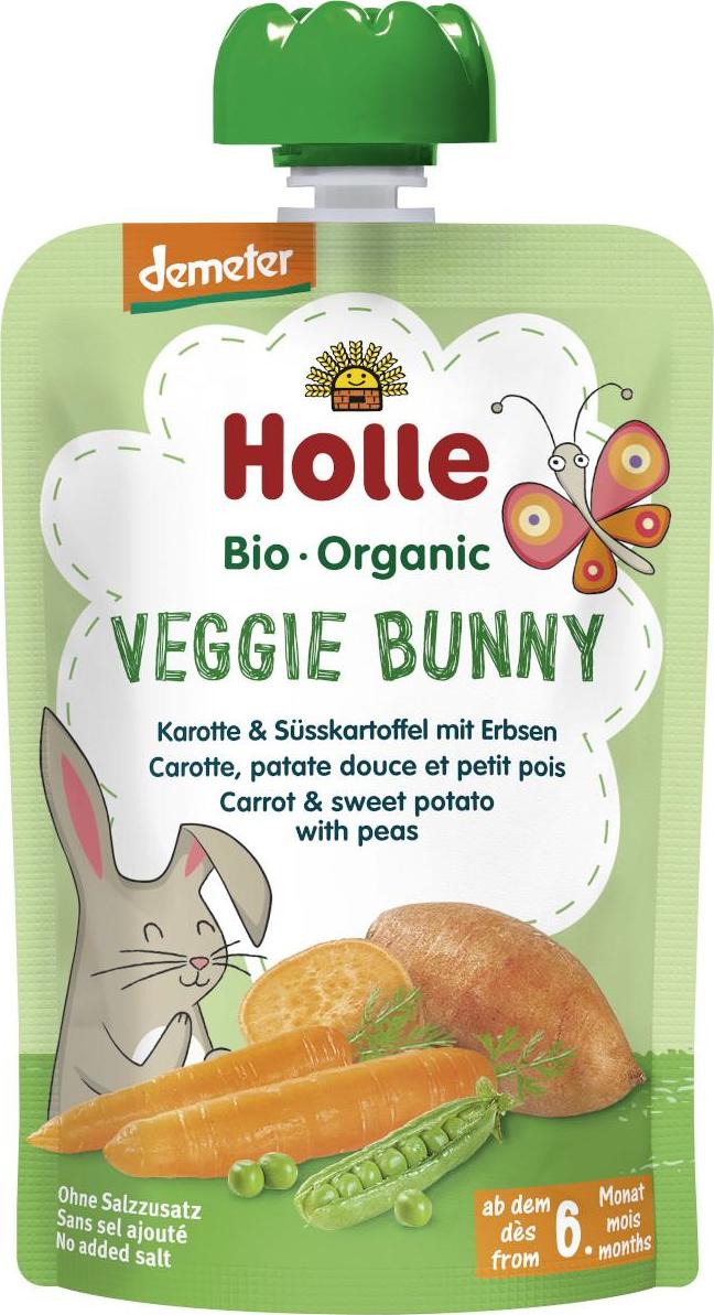 Holle Veggie Bunny Bio pyré mrkev