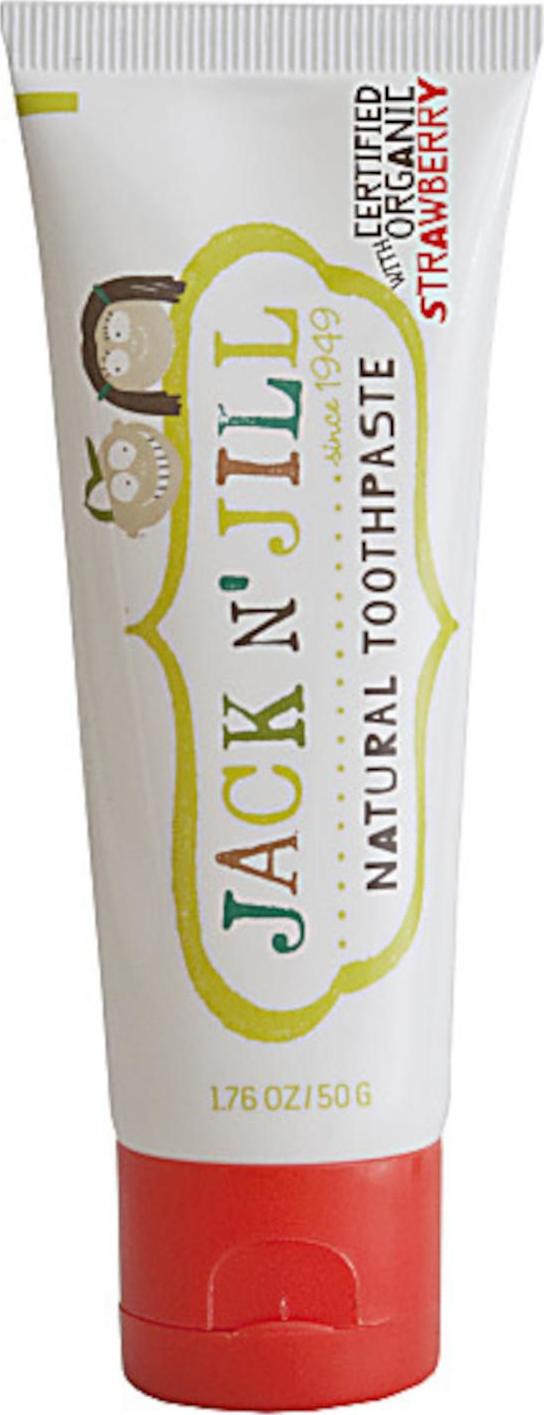 Jack n Jill Přírodní zubní pasta Organic jahoda 50 g
