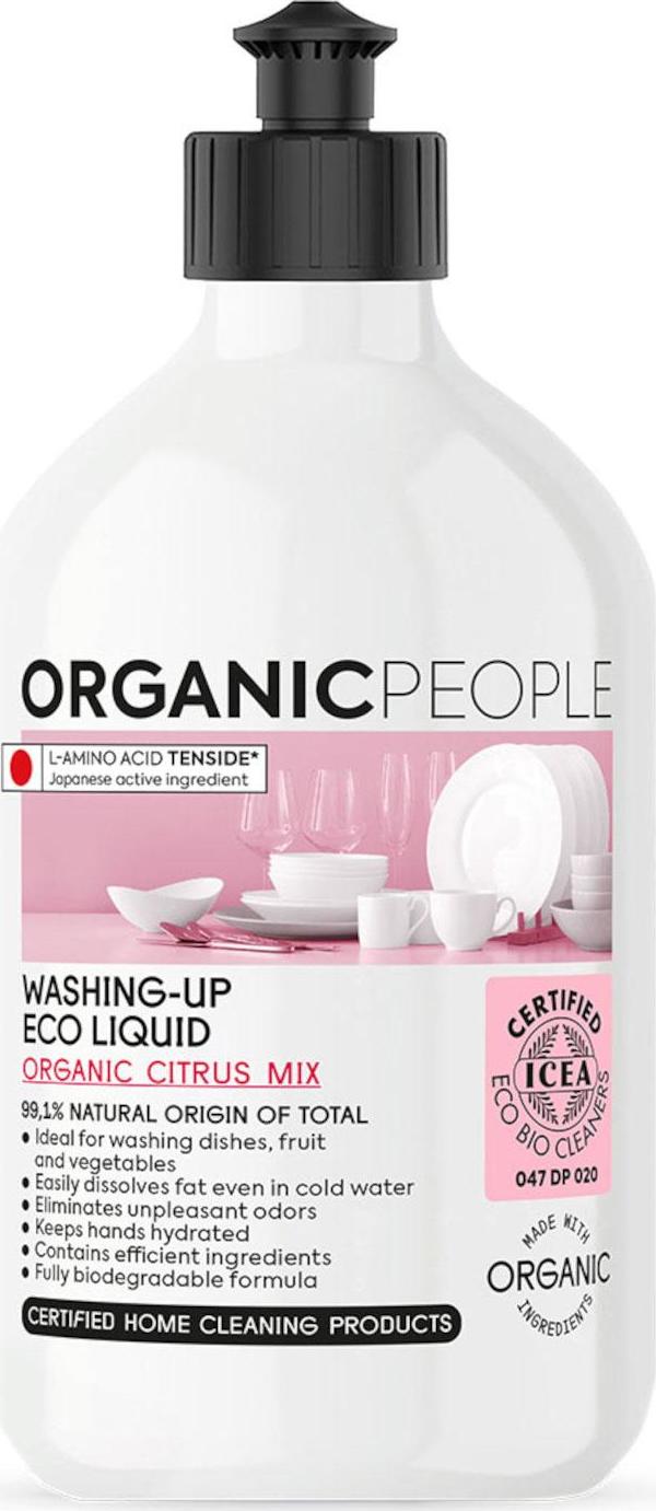 Organic People Eko prostředek na nádobí - Organický citrusový mix 500 ml