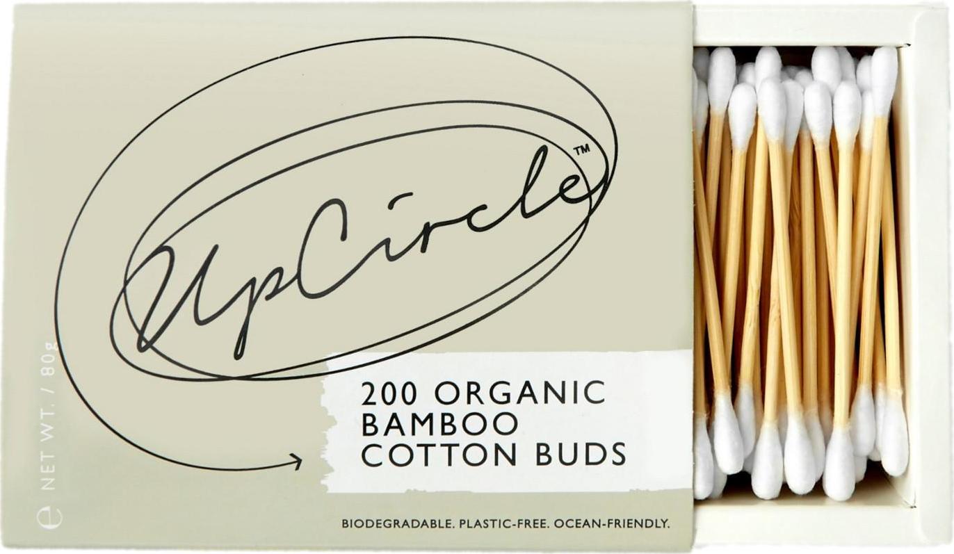 UpCircle Beauty Bambusové tyčinky 200 ks