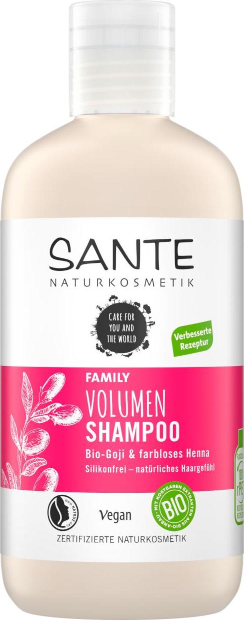 SANTE FAMILY Šampon na objem Bio Goji & Neutralní Henna 250 ml