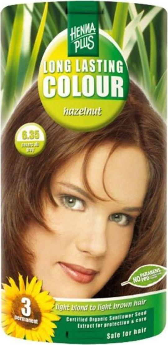 Henna Plus Dlouhotrvající barva Oříšková 6.35 100 ml