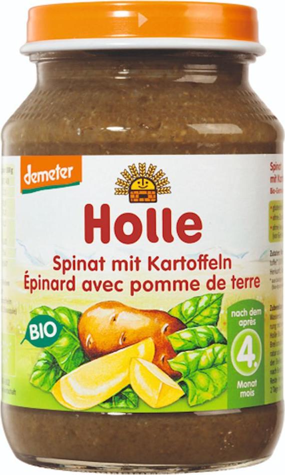 Holle Holle Bio Špenát s bramborem
