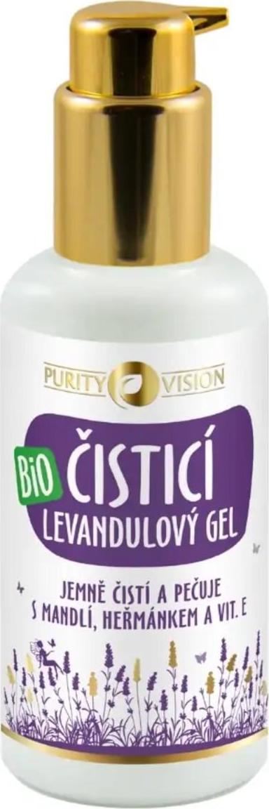 Purity Vision Bio Levandulový čisticí gel s mandlí