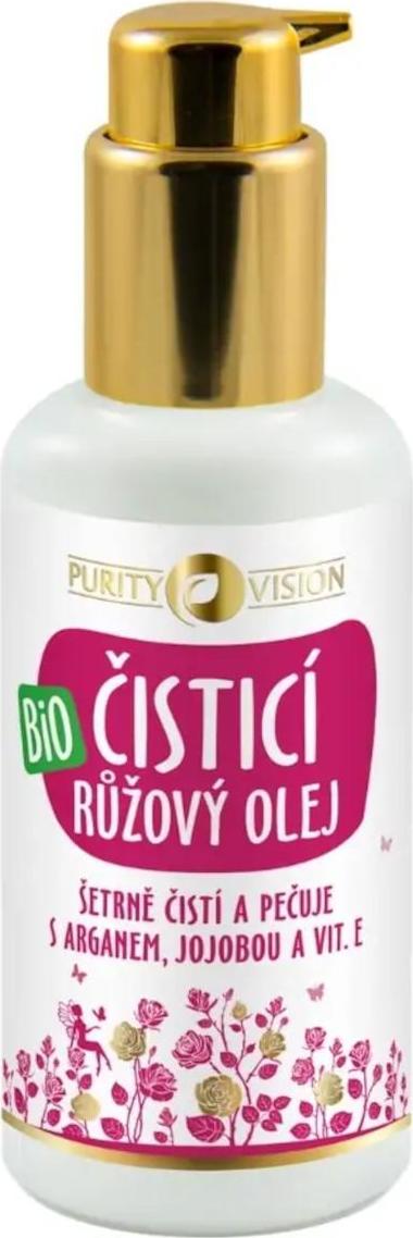 Purity Vision Bio Růžový čisticí olej s arganem