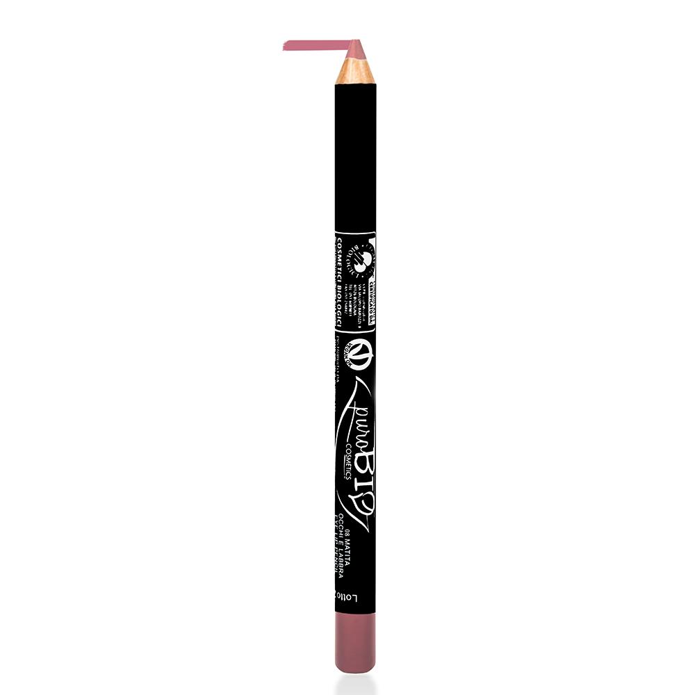 puroBIO cosmetics Konturovací tužka na rty 08 Pink 1