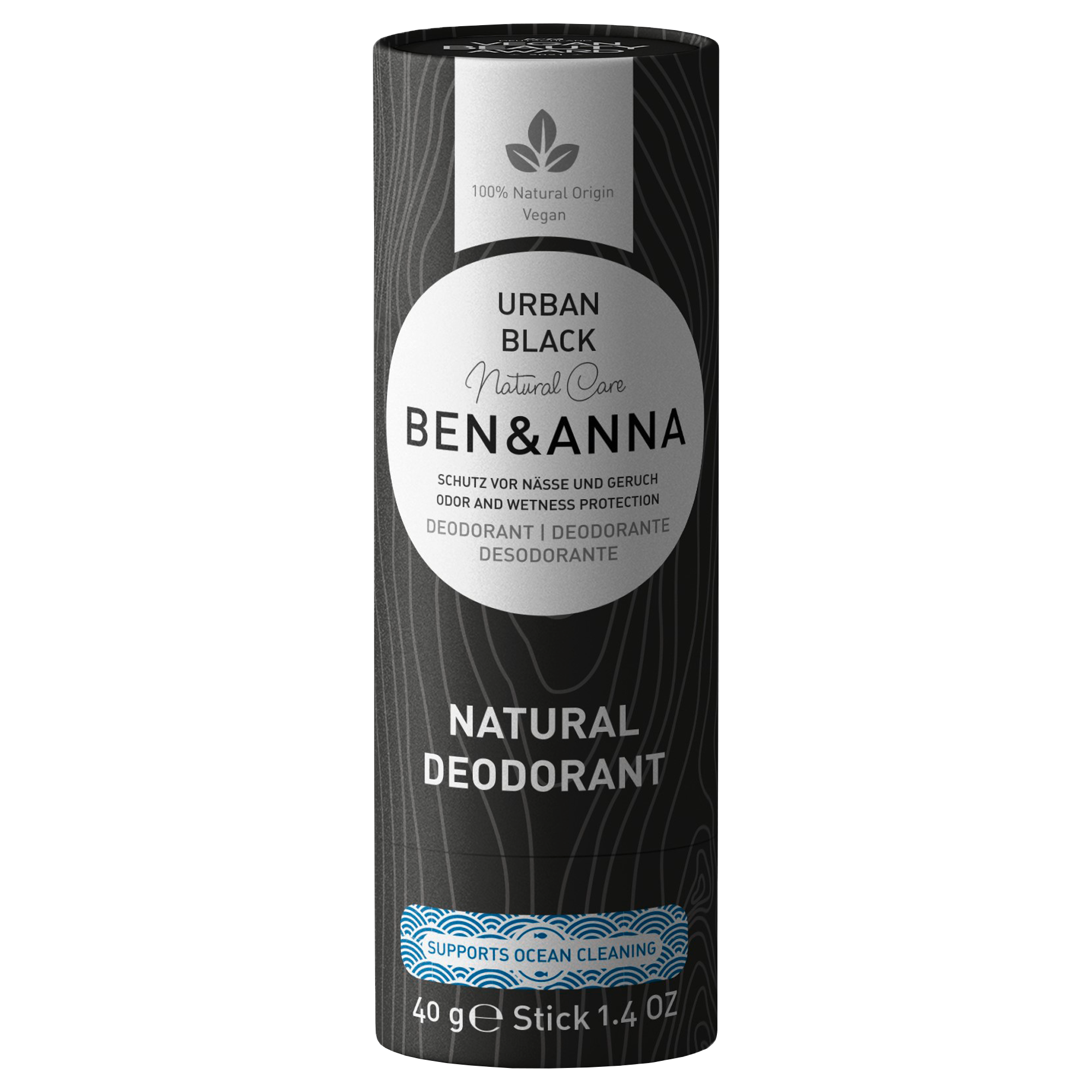 Ben & Anna Tuhý deodorant (40 g) - Urban Black Ben & Anna