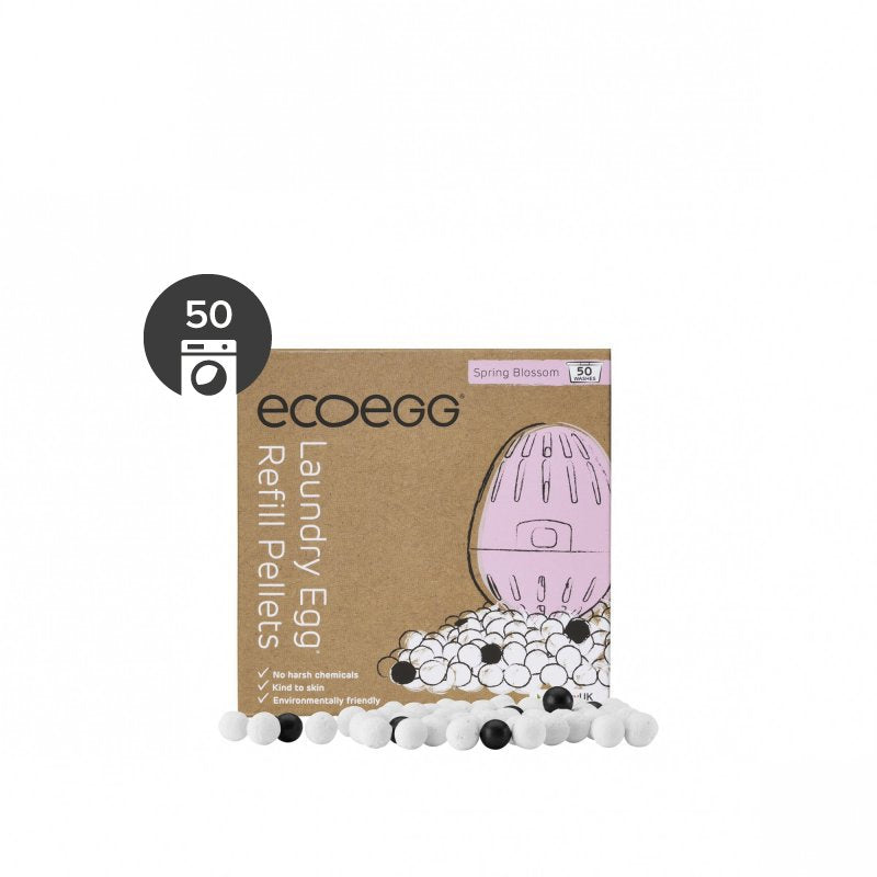 Ecoegg Náplň do pracího vajíčka s vůní jarních květů - na 50 pracích cyklů 50 - vhodné pro alergiky i ekzematiky Ecoegg