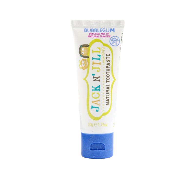 Jack n' Jill Dětská zubní pasta - žvýkačka BIO (50 g) - bez fluoru