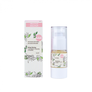 Kvitok Očn&iacute; kr&eacute;m - denn&iacute; (15 ml) - s extraktem z plamatky a přesličky Kvitok