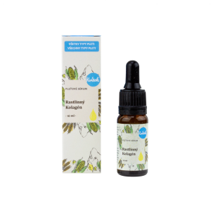 Kvitok Pleťové sérum - Rostlinný kolagen (10 ml) - vyhlazuje a zlepšuje elasticitu Kvitok