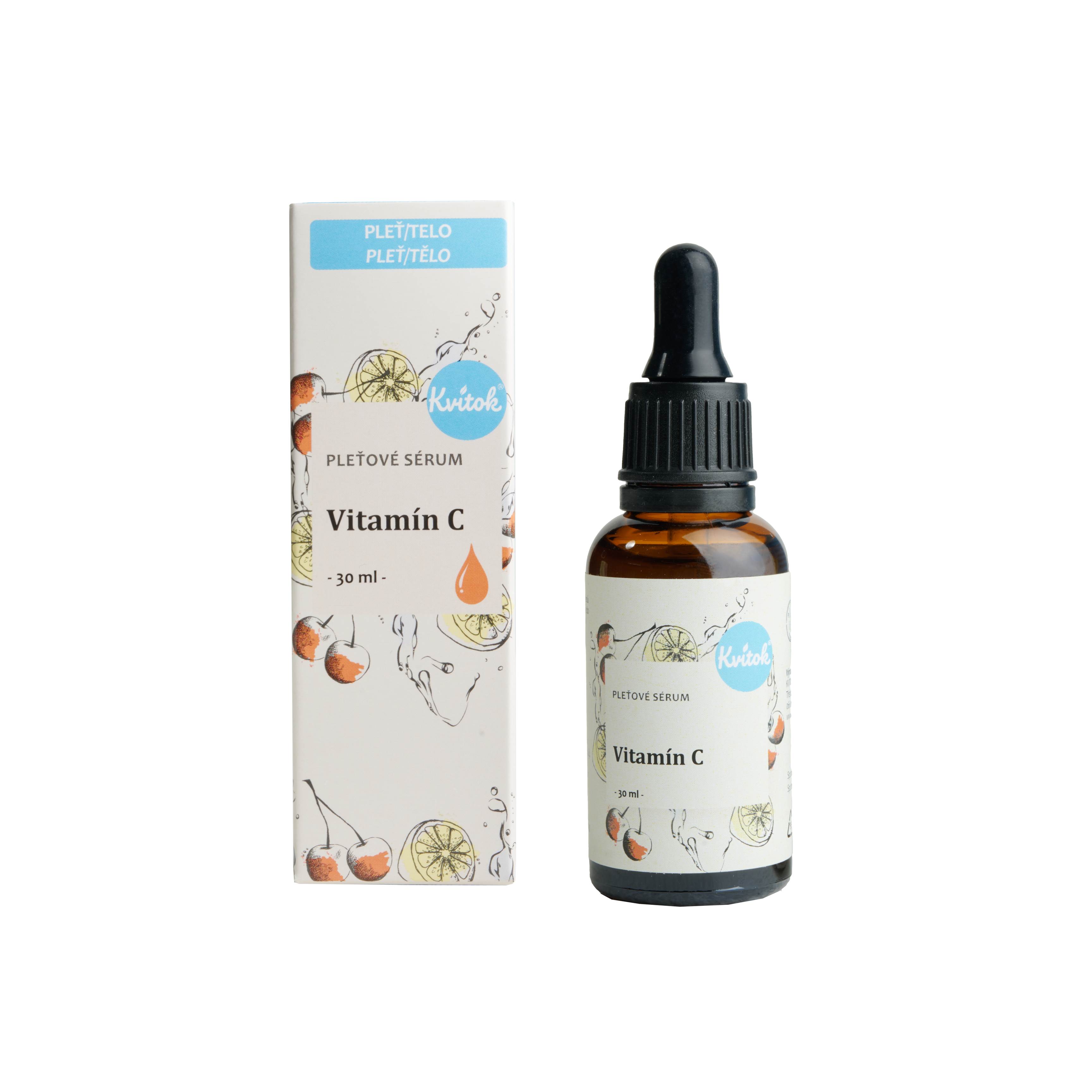 Kvitok Pleťové sérum - Vitamin C 30 ml - anti-aging účinky Kvitok