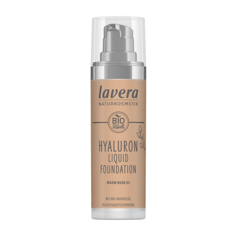 Lavera Lehký tekutý make-up s kyselinou hyaluronovou (30 ml) 03 Warm Nude Lavera
