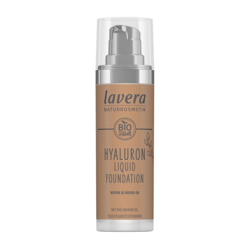 Lavera Lehký tekutý make-up s kyselinou hyaluronovou (30 ml) 06 Warm Almond Lavera