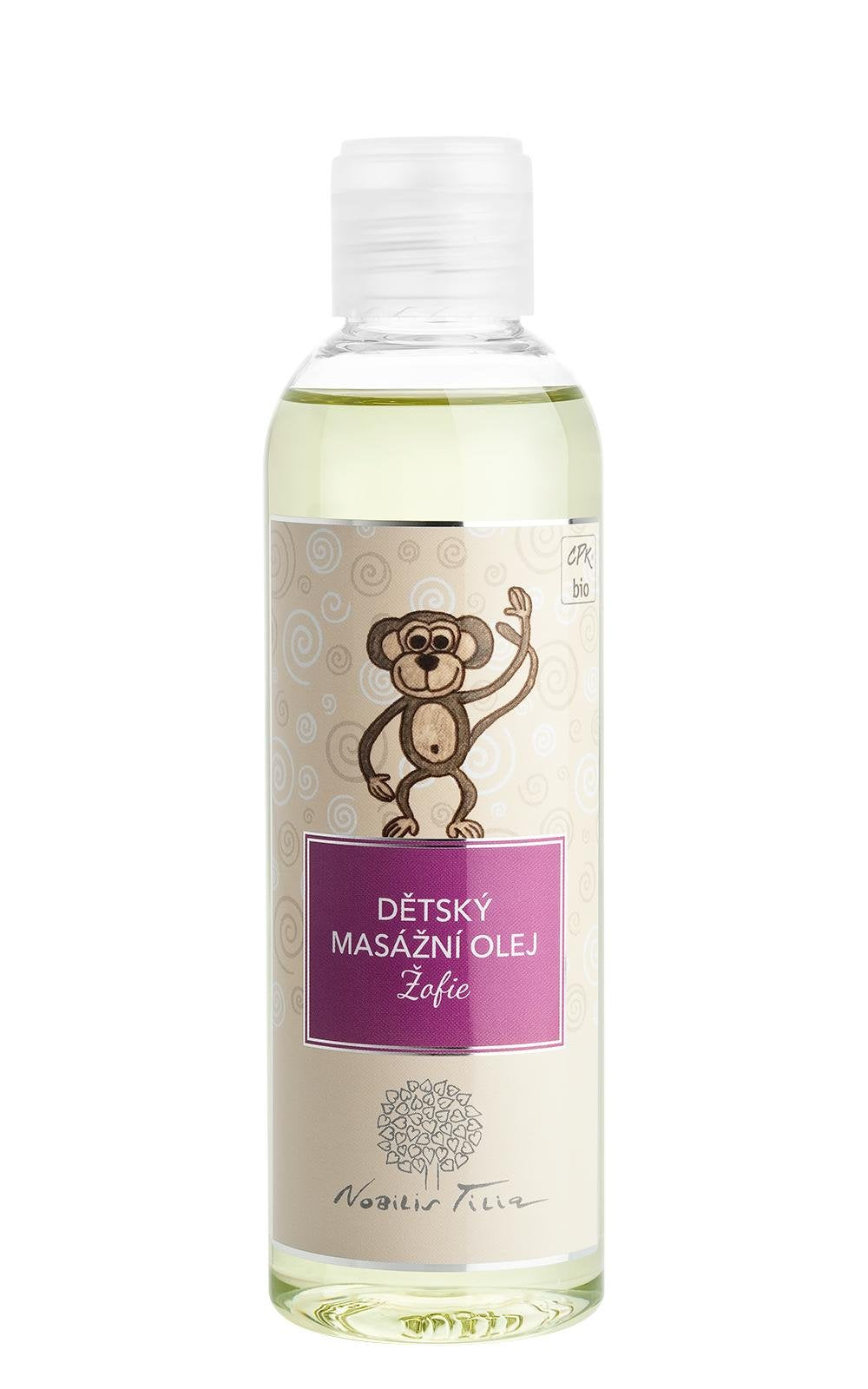 Nobilis Tilia Dětský masážní olej Žofie BIO (200 ml) - pro dětské a kojenecké masáže Nobilis Tilia