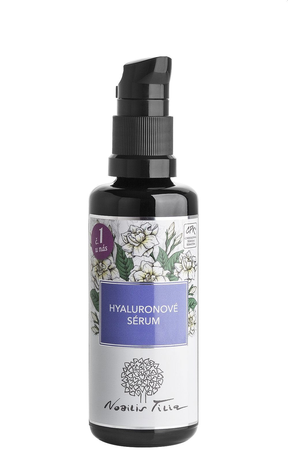 Nobilis Tilia Hyaluronové sérum - INOVACE 50 ml - i pro citlivou a problematickou pleť Nobilis Tilia