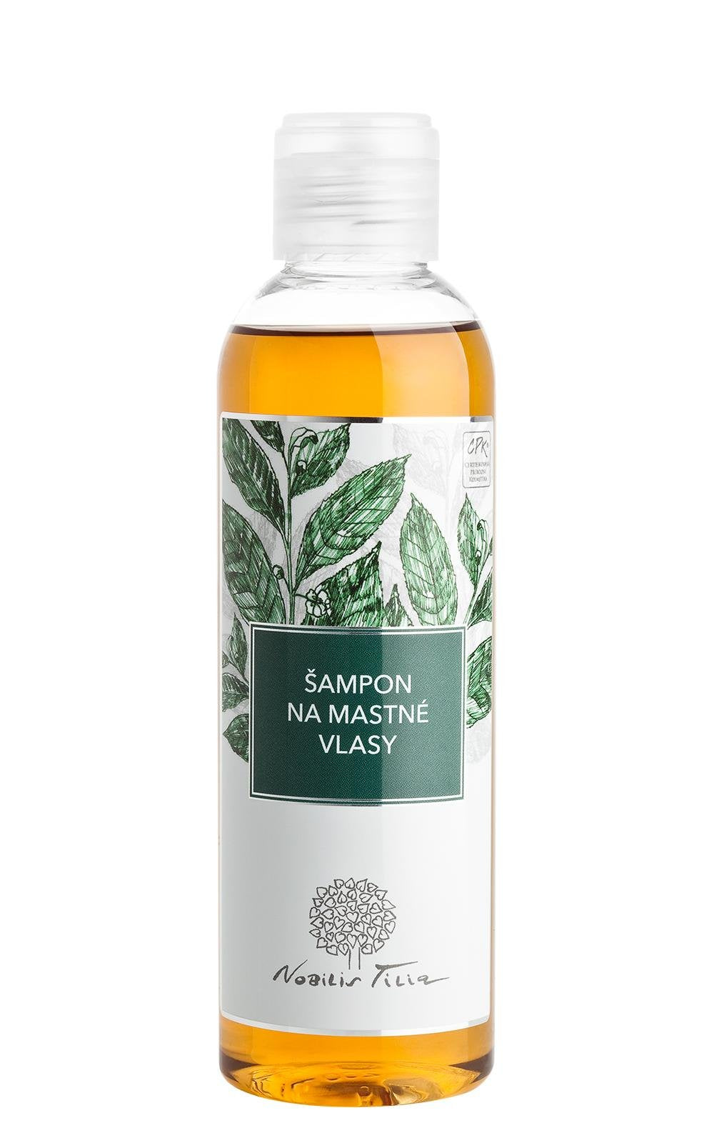 Nobilis Tilia Šampon na mastné vlasy 200 ml - se zeleným čajem